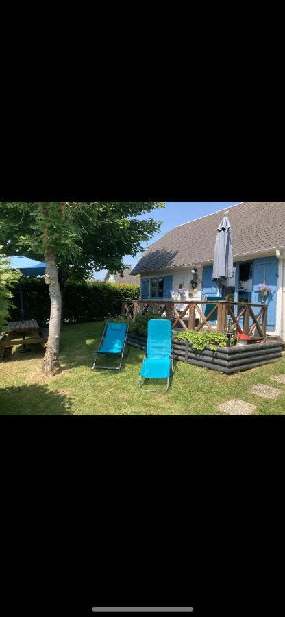 Gite Chalet Bleu Soleil Saint-Benoit-d'Hebertot Экстерьер фото